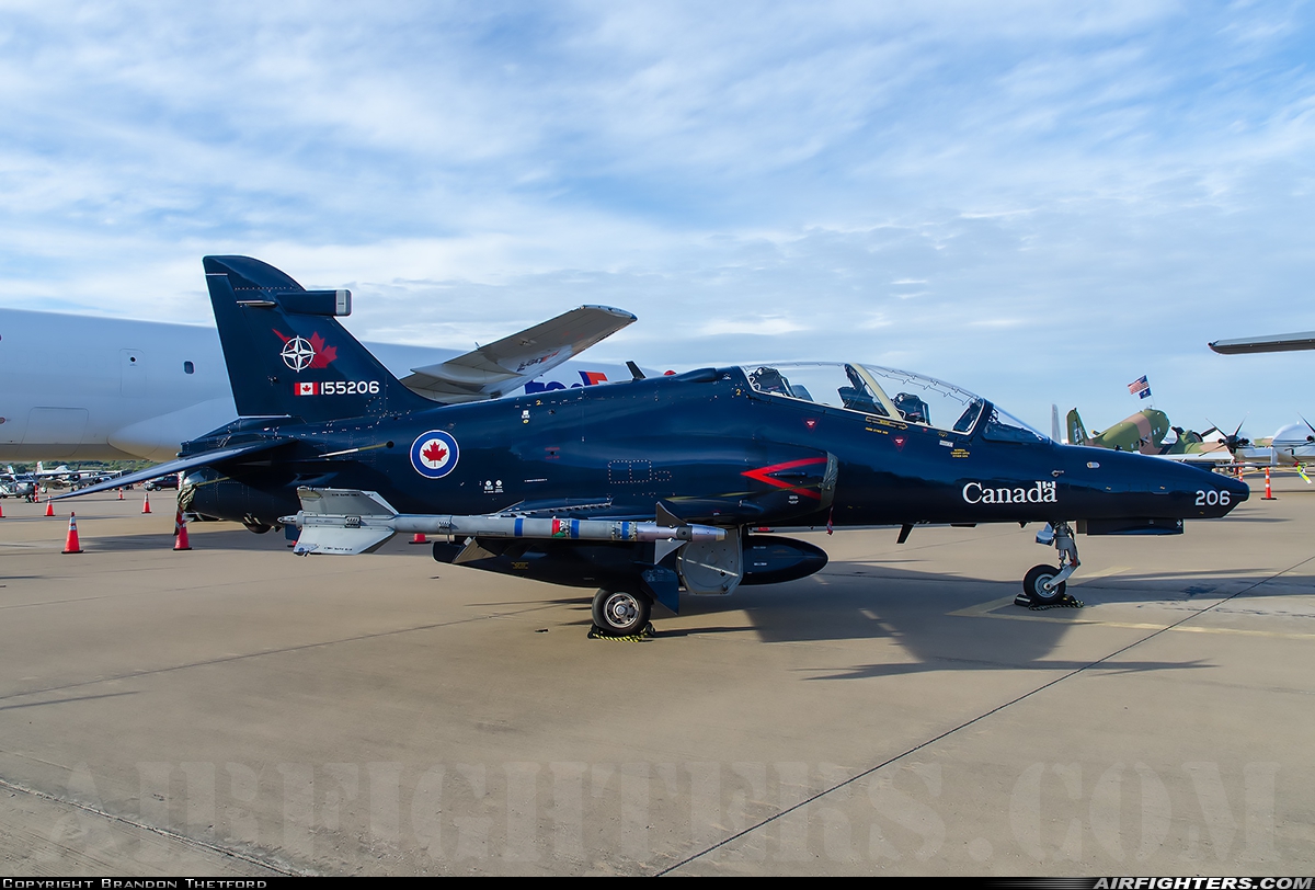 Canada - Air Force BAE Systems CT-155 Hawk (Hawk Mk.115) 155206 at Fort Worth - Alliance (AFW / KAFW), USA