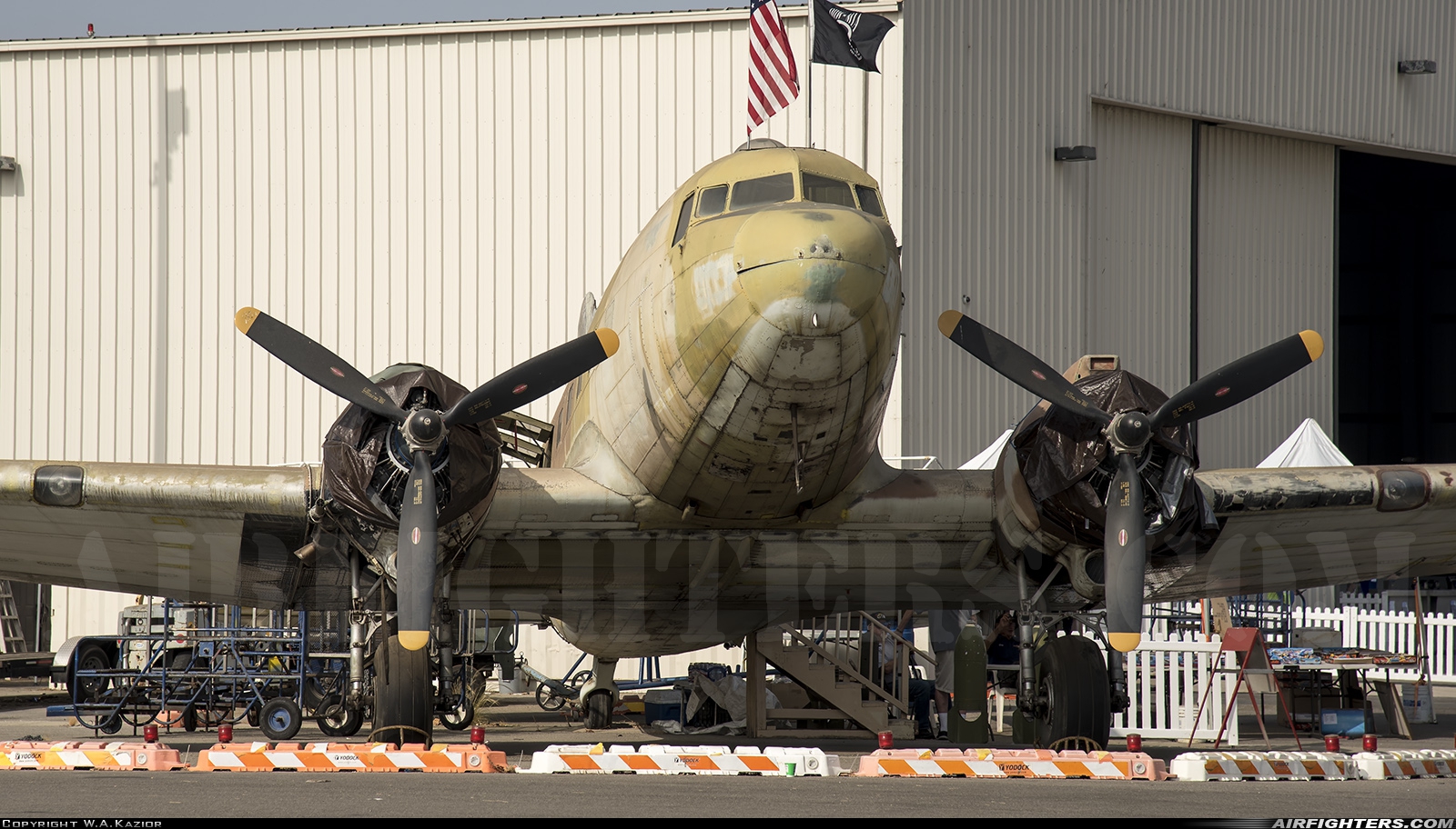 Private - Commemorative Air Force Douglas C-47B Skytrain N215CM at Chico Municipal Airport (CIC / KCIC), USA