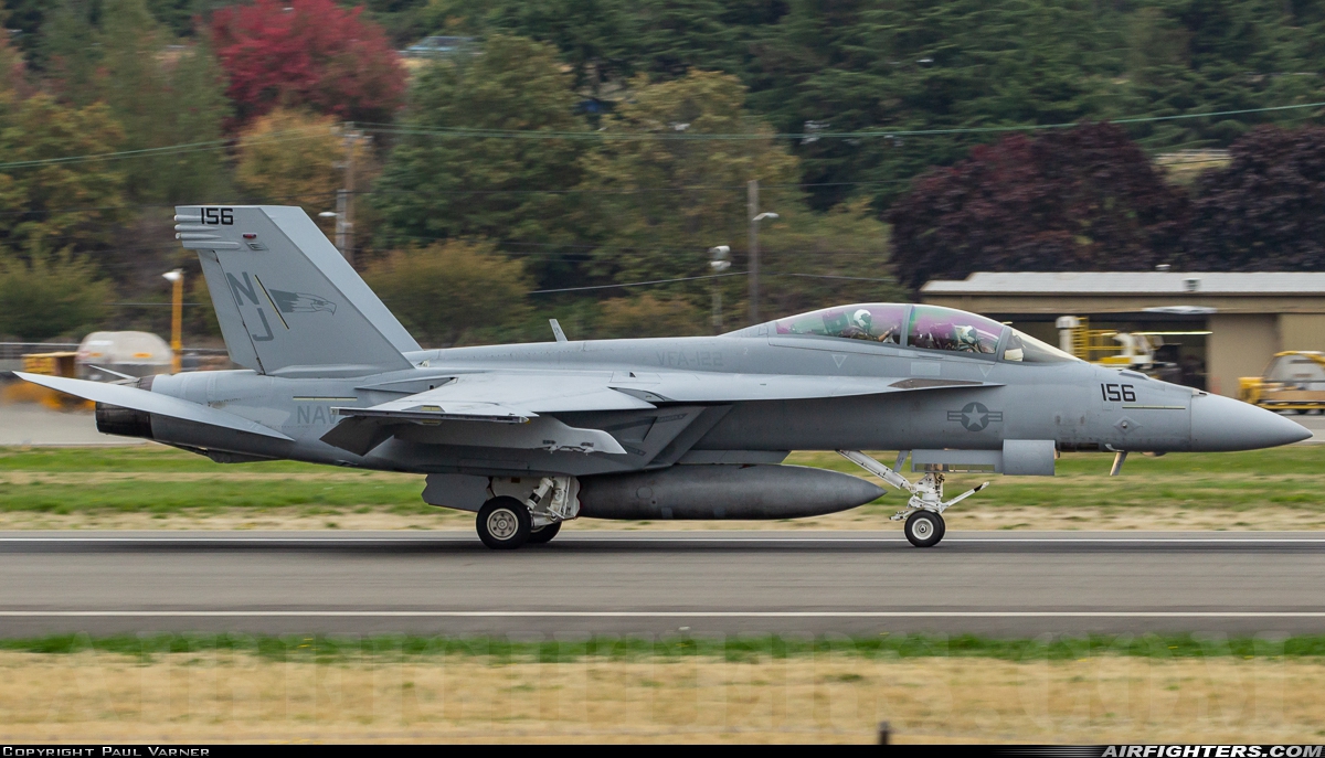 USA - Navy Boeing F/A-18F Super Hornet 168928 at Seattle - Boeing Field / King County Int. (BFI / KBFI), USA