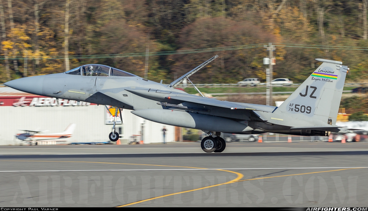 USA - Air Force McDonnell Douglas F-15C Eagle 78-0509 at Seattle - Boeing Field / King County Int. (BFI / KBFI), USA