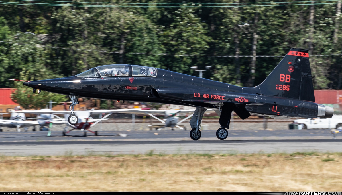USA - Air Force Northrop T-38A Talon 64-13285 at Seattle - Boeing Field / King County Int. (BFI / KBFI), USA