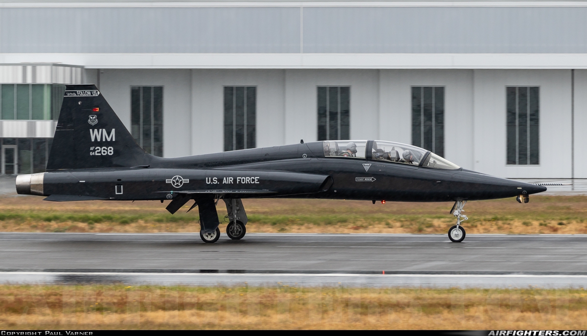 USA - Air Force Northrop T-38A Talon 64-13268 at Seattle - Boeing Field / King County Int. (BFI / KBFI), USA
