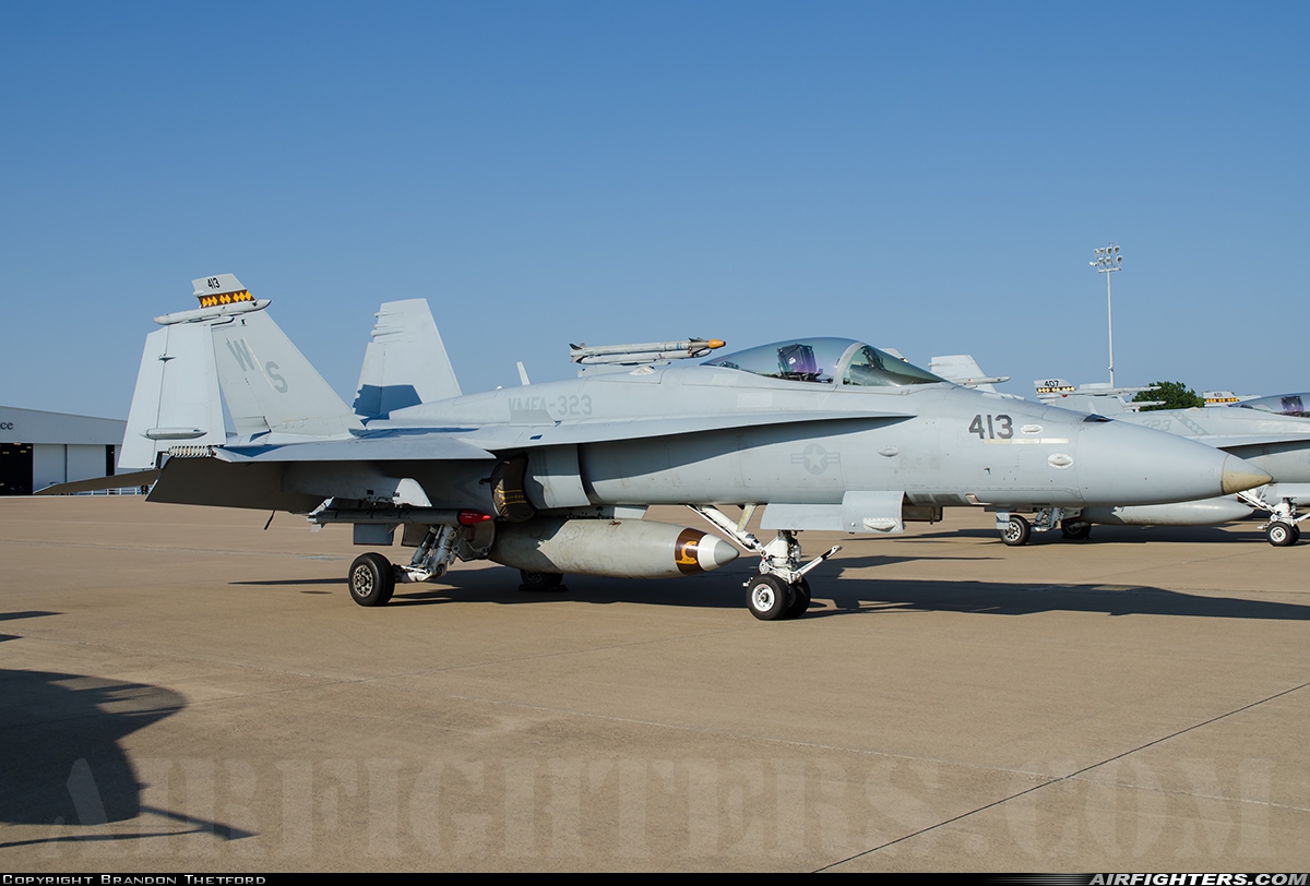 USA - Marines McDonnell Douglas F/A-18C Hornet 164736 at Fort Worth - Alliance (AFW / KAFW), USA