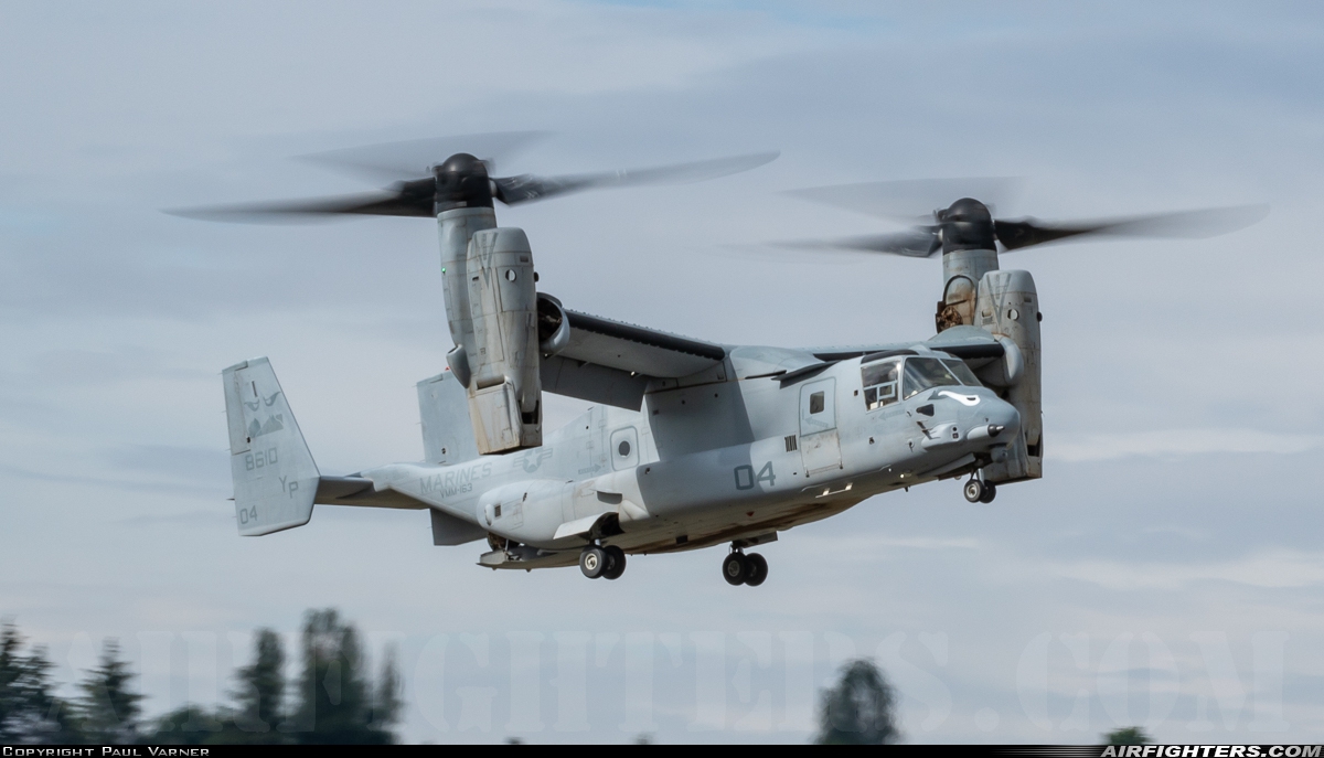 USA - Marines Bell / Boeing MV-22B Osprey 168610 at Seattle - Boeing Field / King County Int. (BFI / KBFI), USA