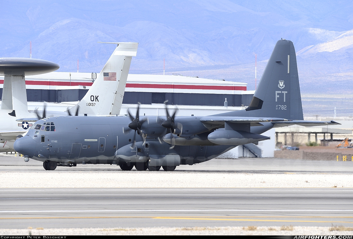 USA - Air Force Lockheed Martin HC-130J Hercules (L-382) 13-5782 at Las Vegas - Nellis AFB (LSV / KLSV), USA