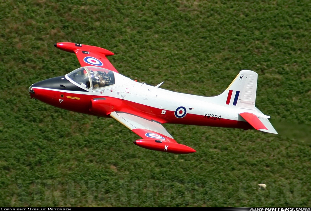 Private BAC Jet Provost T5 G-BWSG at Off-Airport - Machynlleth Loop Area, UK