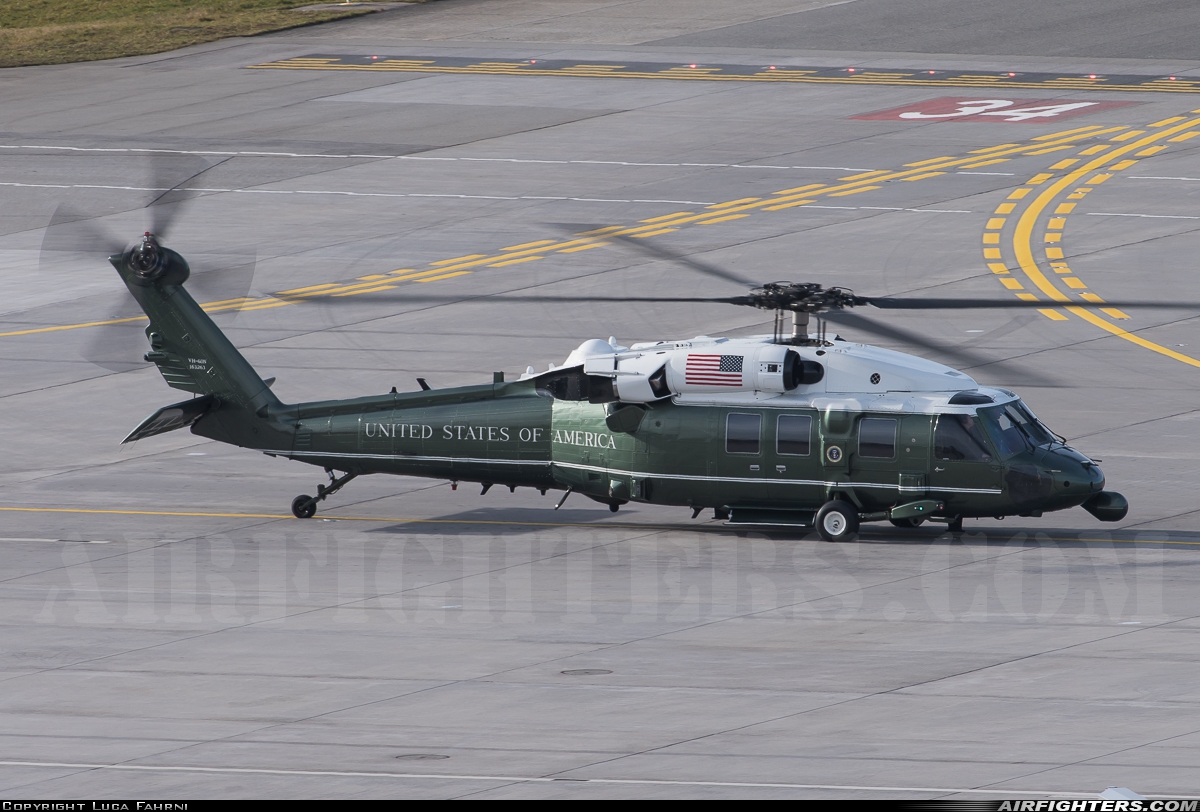 USA - Marines Sikorsky VH-60N Black Hawk 163262 at Zurich (- Kloten) (ZRH / LSZH), Switzerland