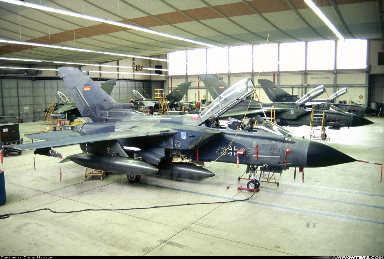 Germany - Air Force Panavia Tornado IDS 43+27 at Memmingen - Allgau (FMM / EDJA), Germany