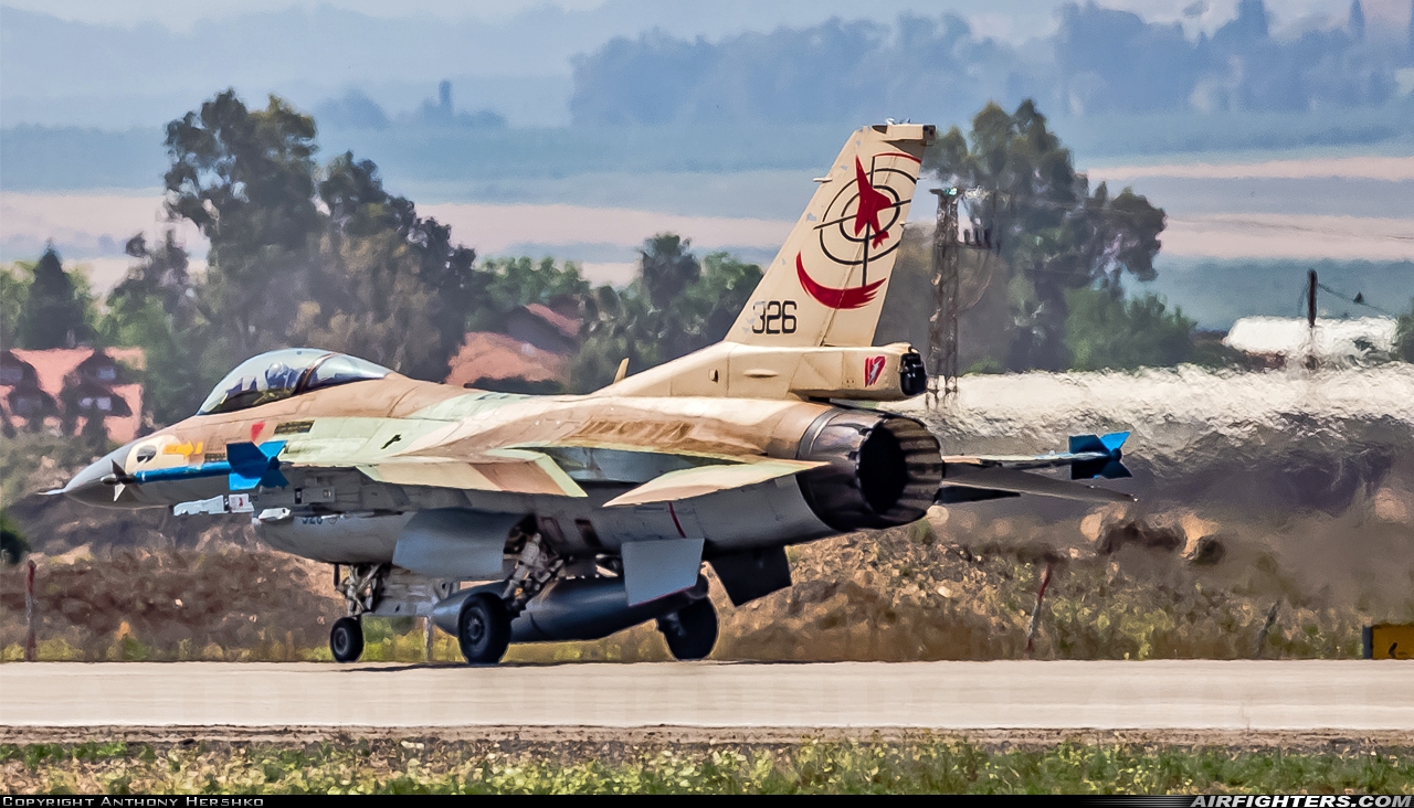 Israel - Air Force General Dynamics F-16C Fighting Falcon 326 at Ramat David (LLRD), Israel
