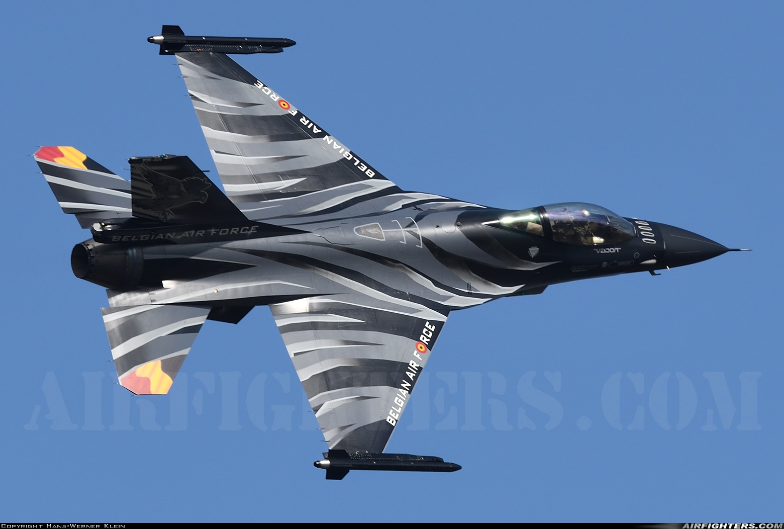 Belgium - Air Force General Dynamics F-16AM Fighting Falcon FA-101 at Kleine Brogel (EBBL), Belgium