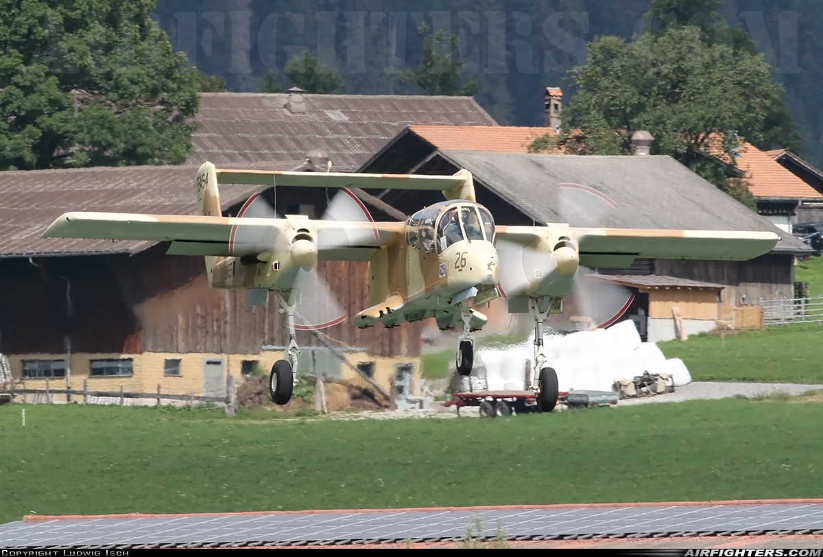 Private - Association Amicale des Avions Anciens de la Drome North American Rockwell OV-10B Bronco F-AZKM at St. Stephan (LSTS), Switzerland