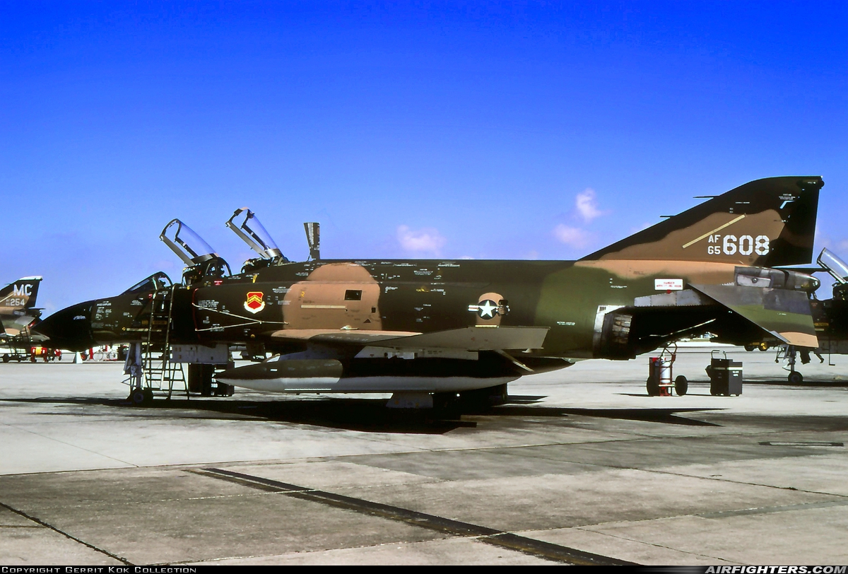 USA - Air Force McDonnell Douglas F-4D Phantom II 65-0608 at Tampa-Macdill AFB (MCF/KMCF), USA