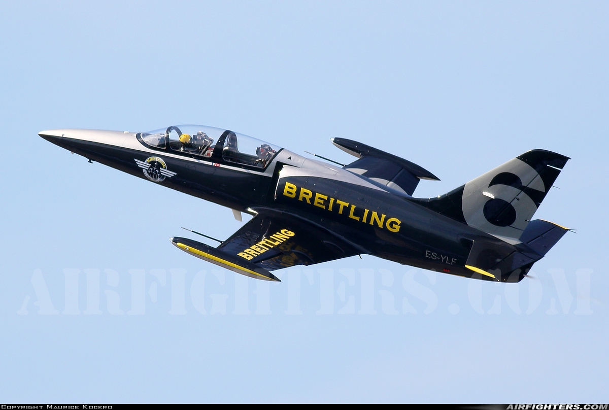Private - Breitling Jet Team Aero L-39C Albatros ES-YLF at Pardubice (PED / LKPD), Czech Republic