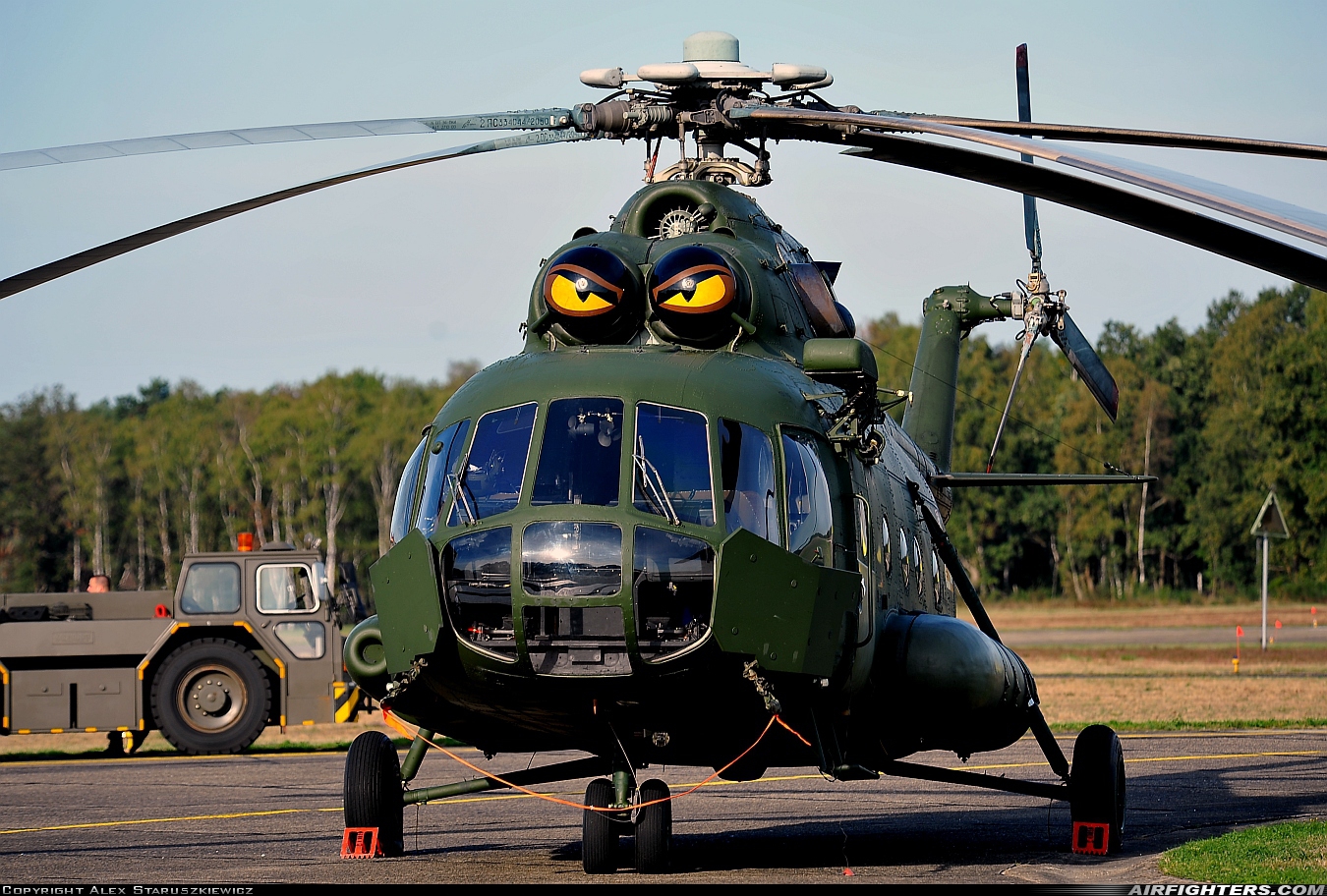 Poland - Air Force Mil Mi-8MT 6107 at Kleine Brogel (EBBL), Belgium