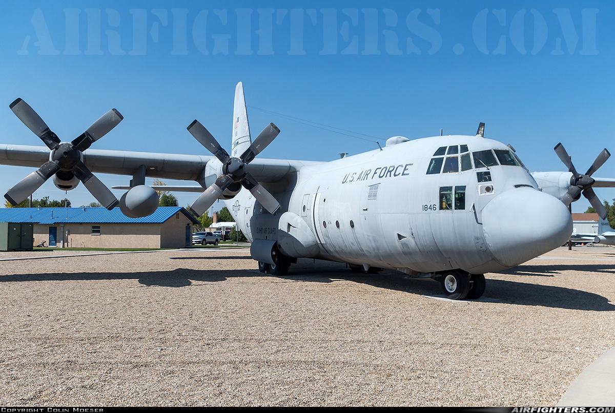USA - Air Force Lockheed C-130E Hercules (L-382) 62-1846 at Boise - Air Terminal / Gowen Field (Municipal) (BOI / KBOI), USA