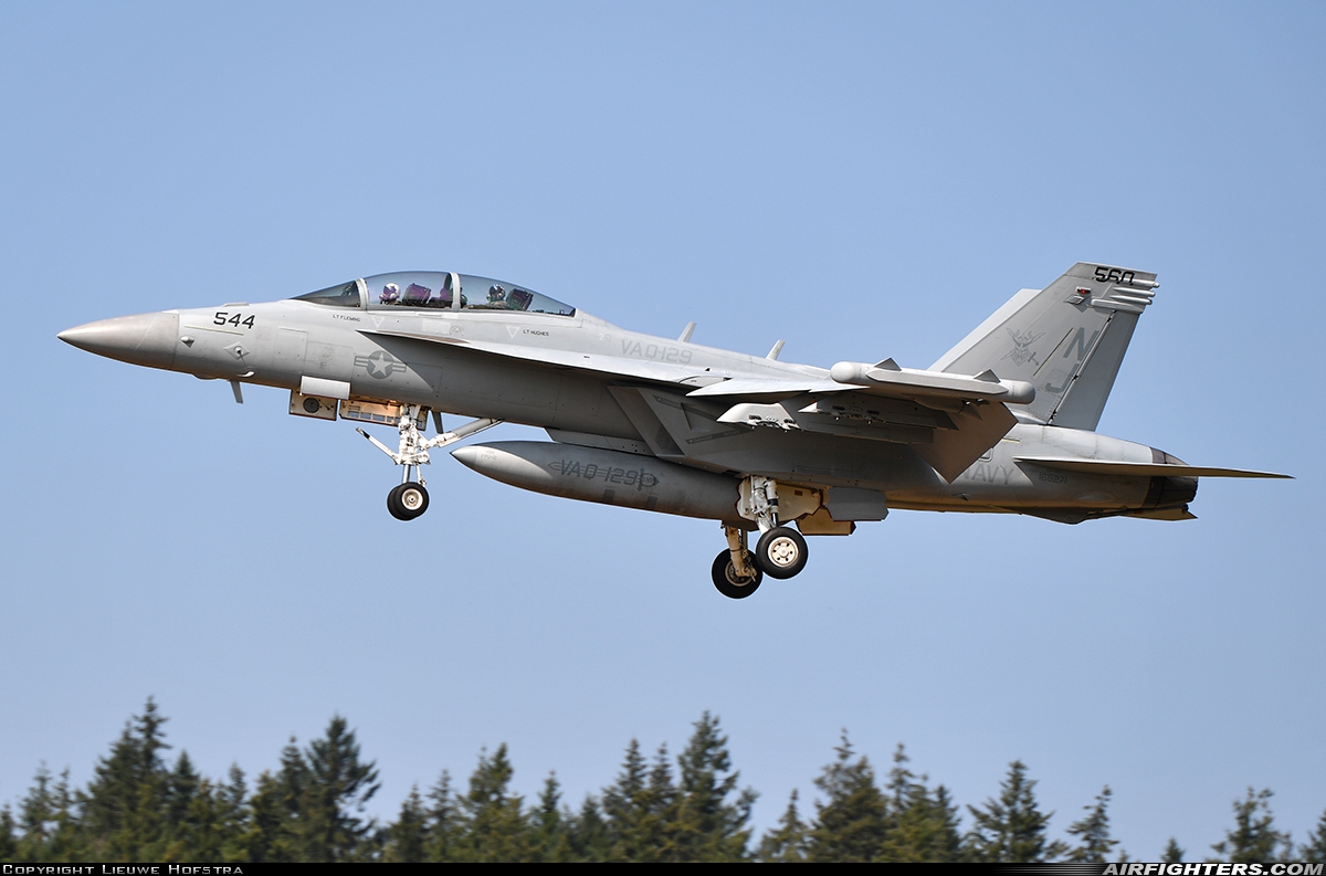 USA - Navy Boeing EA-18G Growler 168271 at Oak Harbor - Whidbey Island NAS / Ault Field (NUW), USA