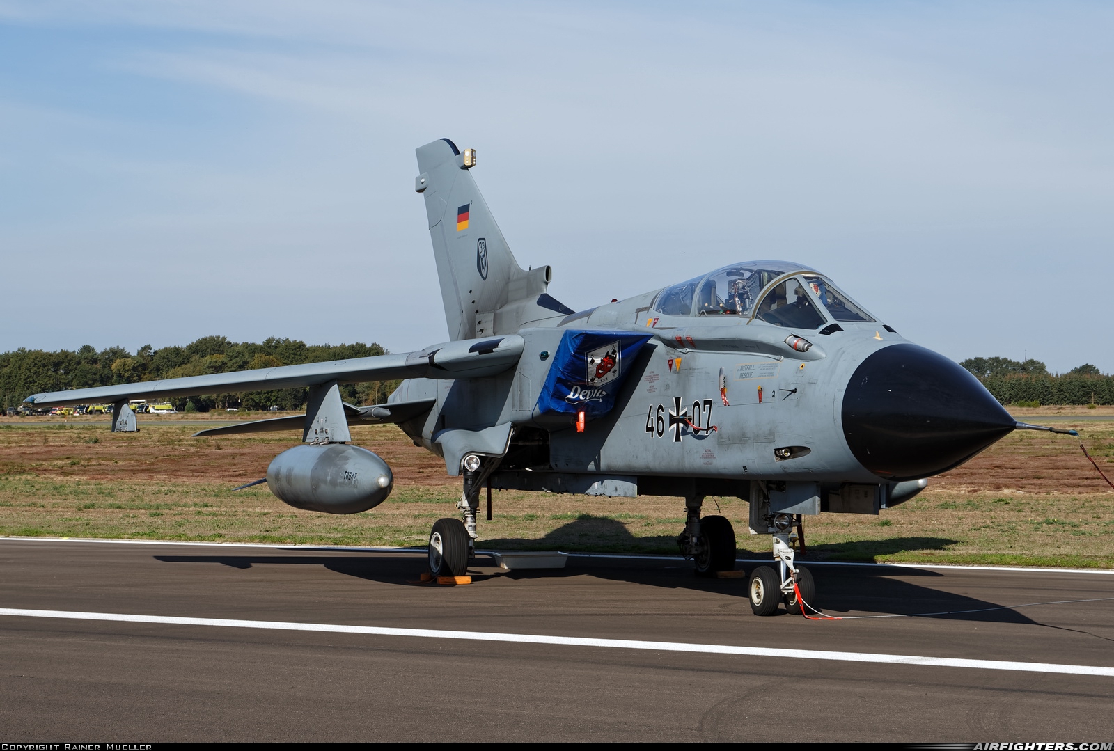 Germany - Air Force Panavia Tornado IDS(T) 46+07 at Kleine Brogel (EBBL), Belgium