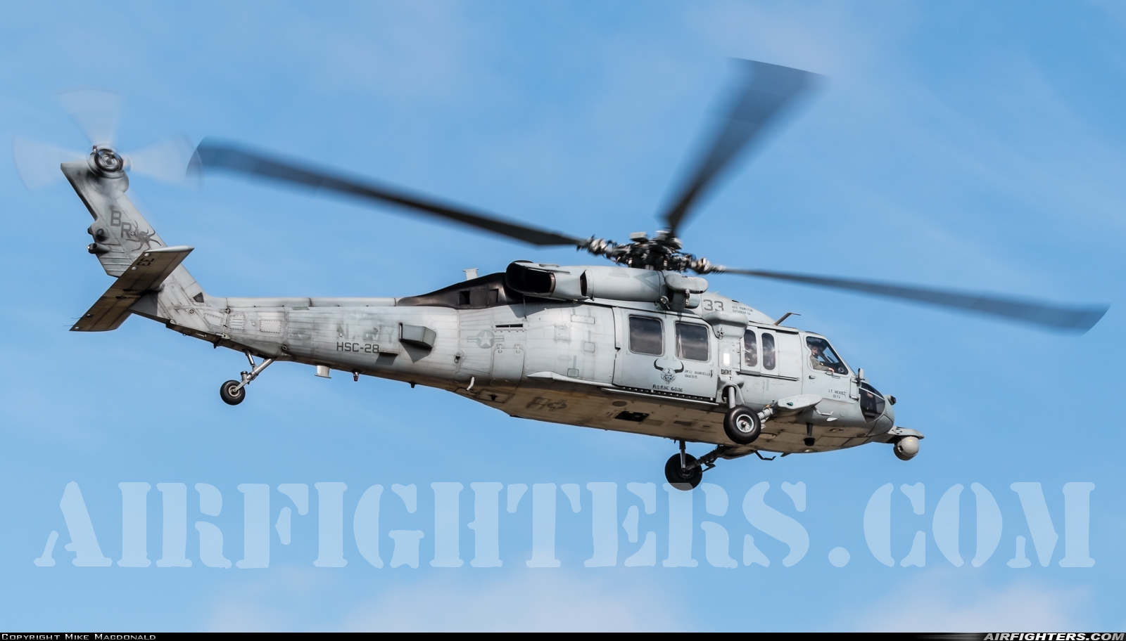 USA - Navy Sikorsky MH-60S Knighthawk (S-70A) 167872 at Lossiemouth (LMO / EGQS), UK