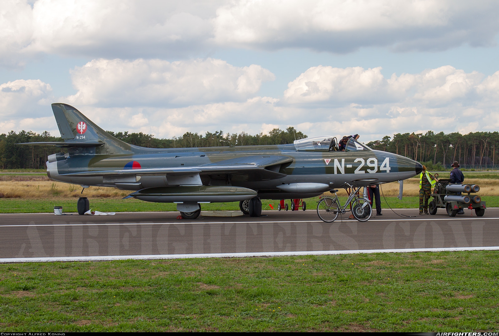 Private - DHHF - Dutch Hawker Hunter Foundation Hawker Hunter F6A G-KAXF at Kleine Brogel (EBBL), Belgium