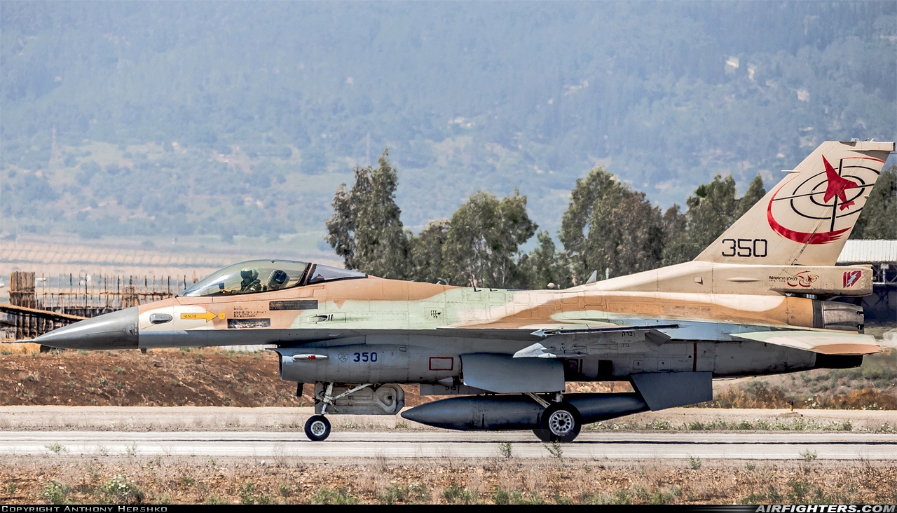 Israel - Air Force General Dynamics F-16C Fighting Falcon 350 at Ramat David (LLRD), Israel