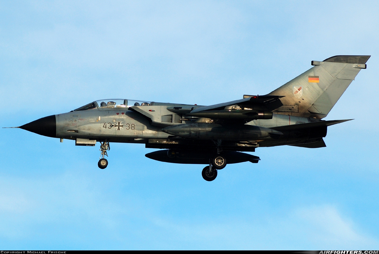 Germany - Air Force Panavia Tornado IDS 43+38 at Norvenich (ETNN), Germany