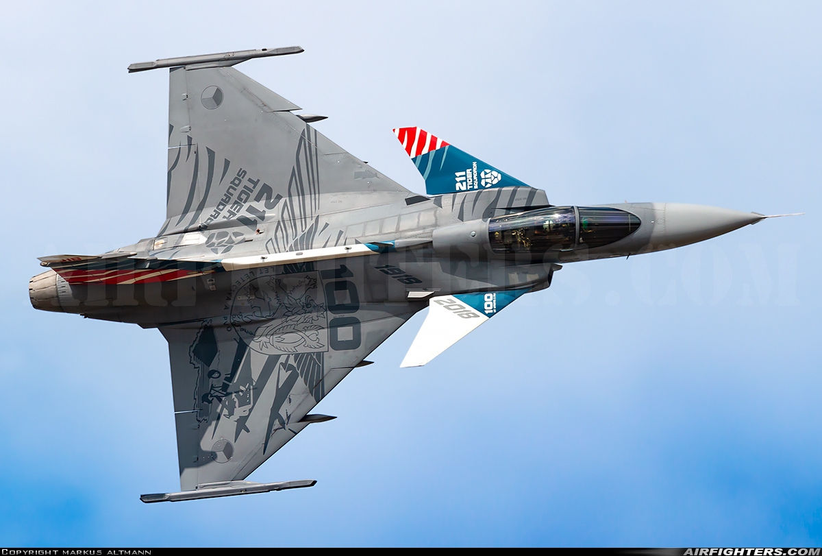 Photo ID 215898 by markus altmann. Czech Republic Air Force Saab JAS 39C Gripen, 9234