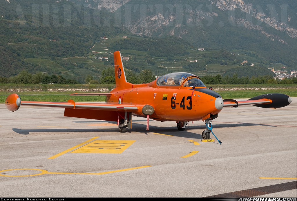 Private Aermacchi MB-326E I-RVEG at Trento - Mattarello (Gianni Caproni) (LIDT), Italy