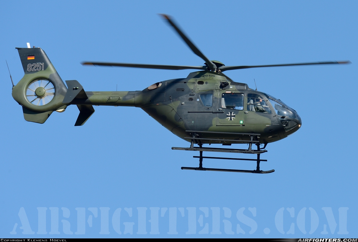 Germany - Army Eurocopter EC-135T1 82+51 at Munster / Osnabruck (- Greven) (FMO / EDDG), Germany