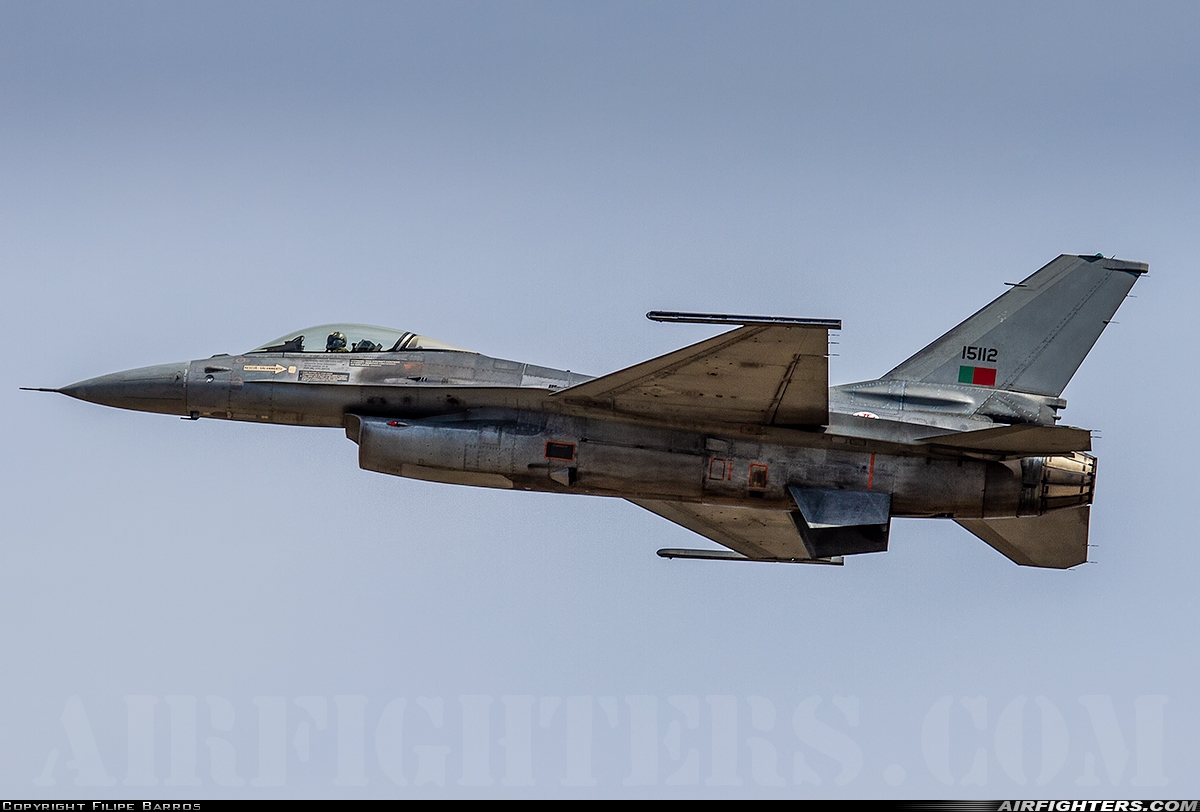 Portugal - Air Force General Dynamics F-16AM Fighting Falcon 15112 at Monte Real (BA5) (LPMR), Portugal