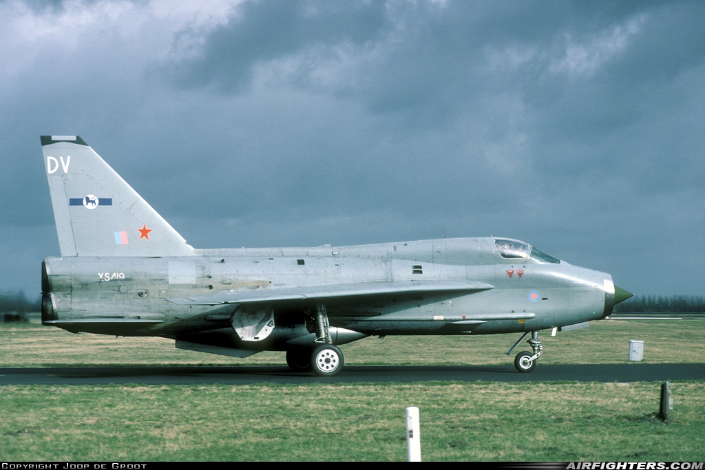 UK - Air Force English Electric Lightning T5 XS419 at Leeuwarden (LWR / EHLW), Netherlands