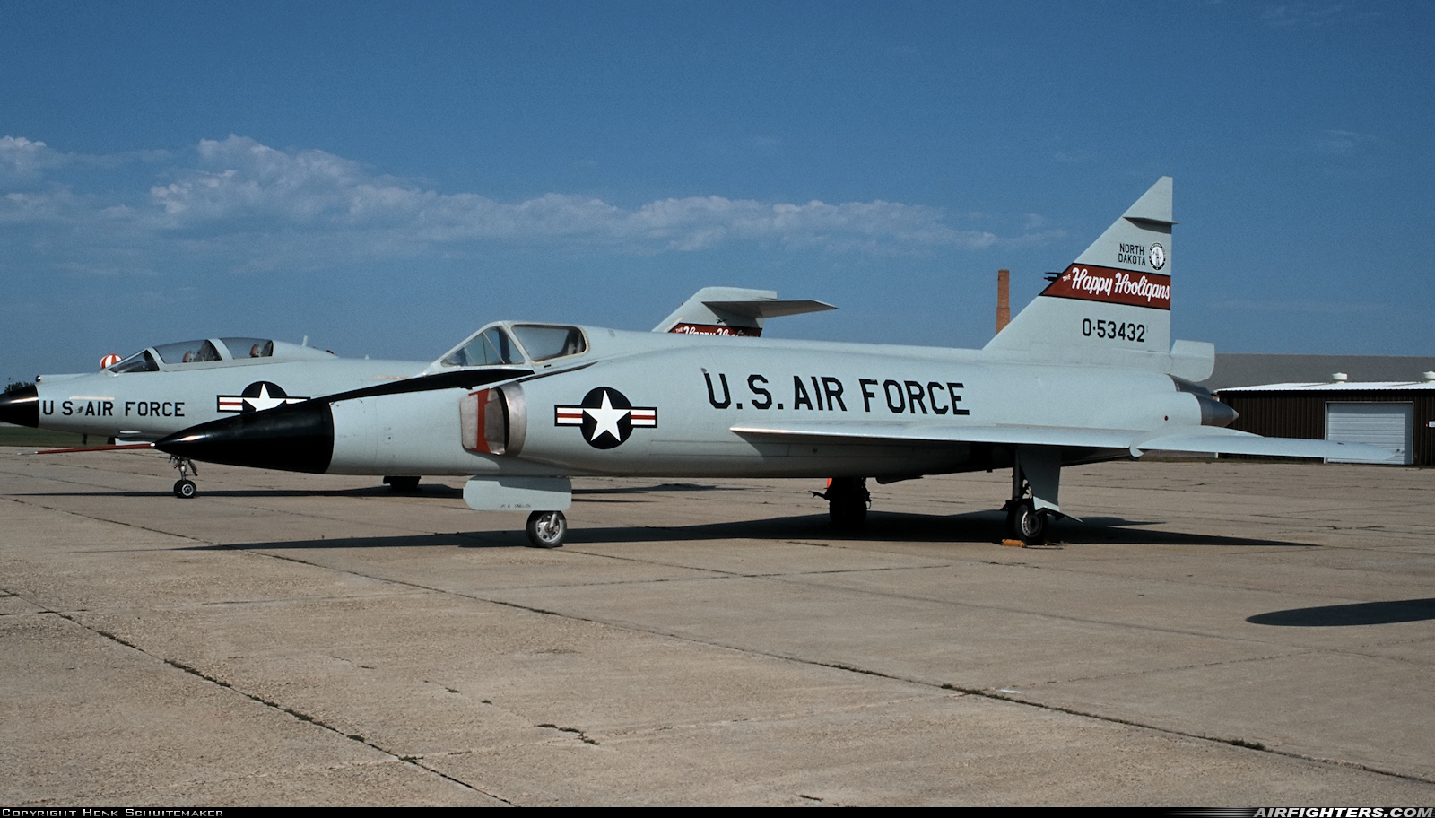 USA - Air Force Convair F-102A Delta Dagger (8-10) 56-1502 at Fargo - Hector Int. (FAR / KFAR), USA
