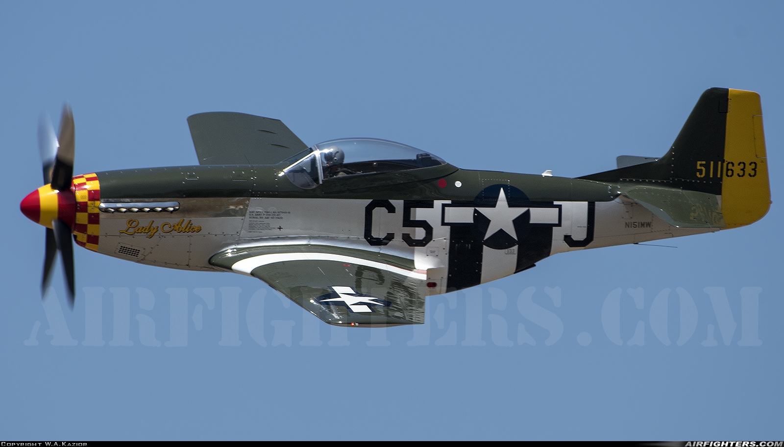 Private North American P-51D Mustang N151MW at Camarillo (Oxnard AFB) (CMA), USA