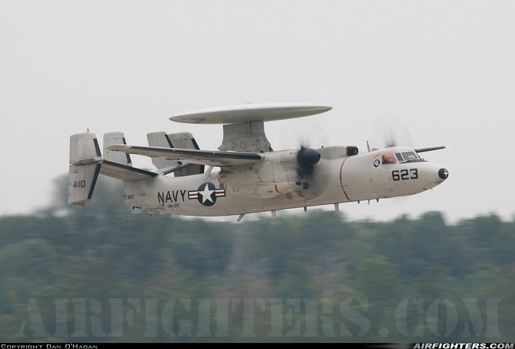 USA - Navy Grumman E-2C Hawkeye 164110 at Virginia Beach - Oceana NAS / Apollo Soucek Field (NTU / KNTU), USA