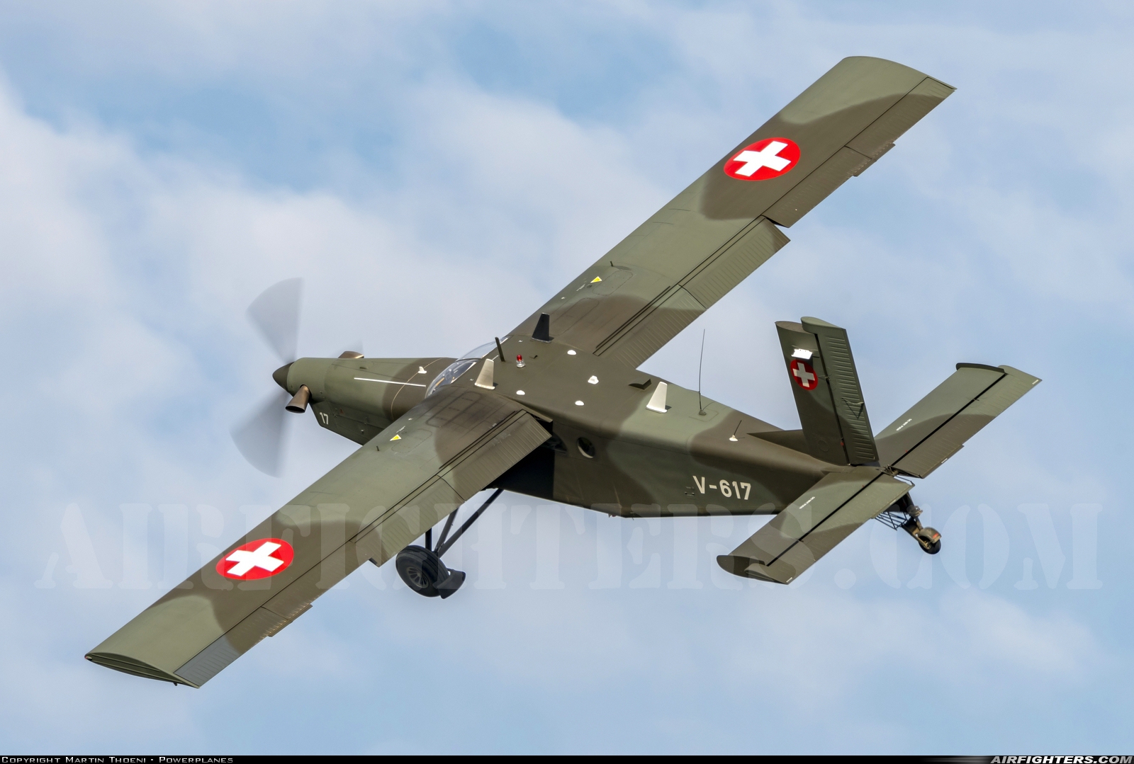 Switzerland - Air Force Pilatus PC-6/B2-H2M-1 Turbo Porter V-617 at Off-Airport - Canton of Lucerne, Switzerland