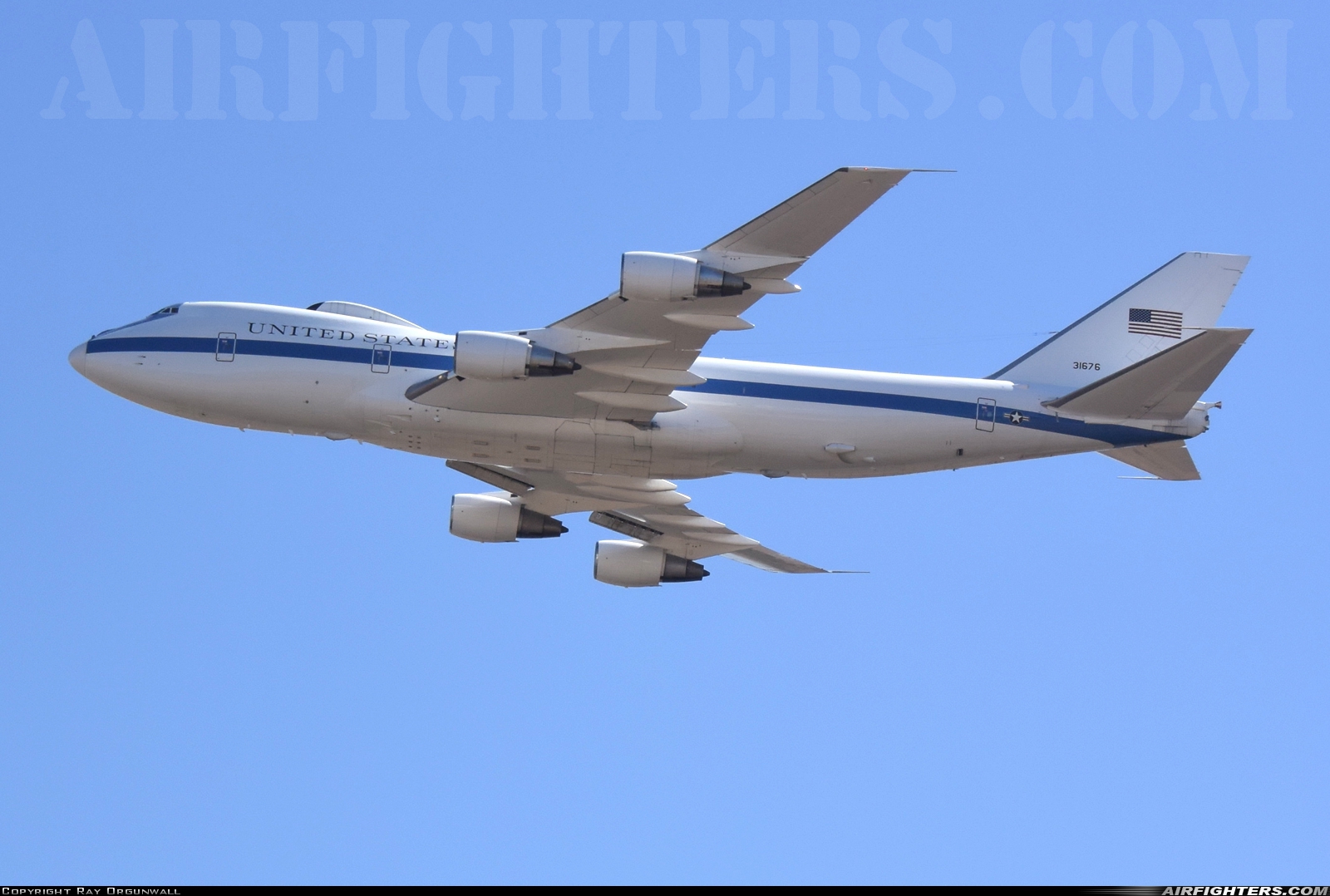 USA - Air Force Boeing E-4B (747-200B) 73-1676 at Sacramento - Mather (AFB) (MHR), USA