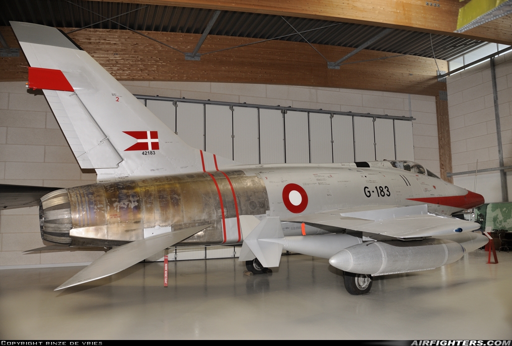 Denmark - Air Force North American F-100D Super Sabre 55-2739 at Stauning (STA / EKVJ), Denmark