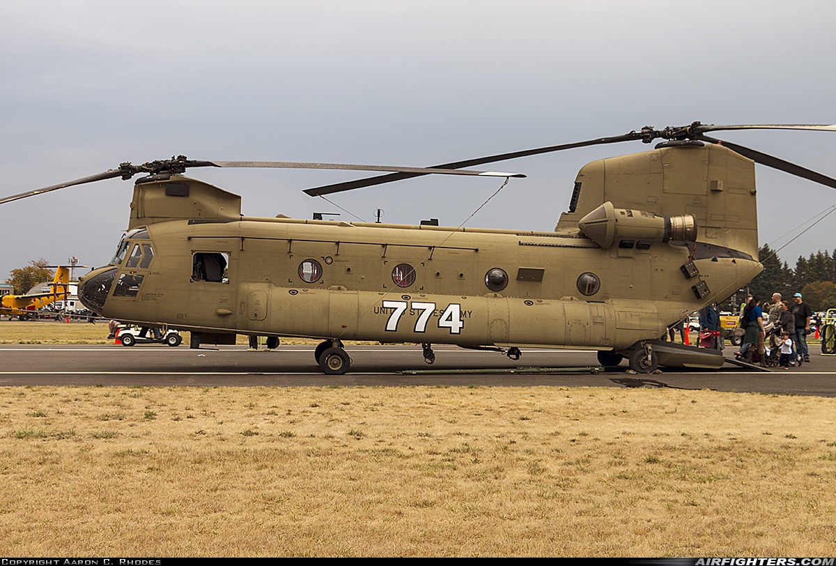 USA - Army Boeing Vertol CH-47F Chinook 08-08774 at Portland - Portland-Hillsboro (HIO), USA