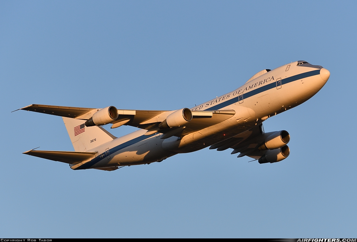 USA - Air Force Boeing E-4B (747-200B) 73-1676 at Sacramento - Mather (AFB) (MHR), USA