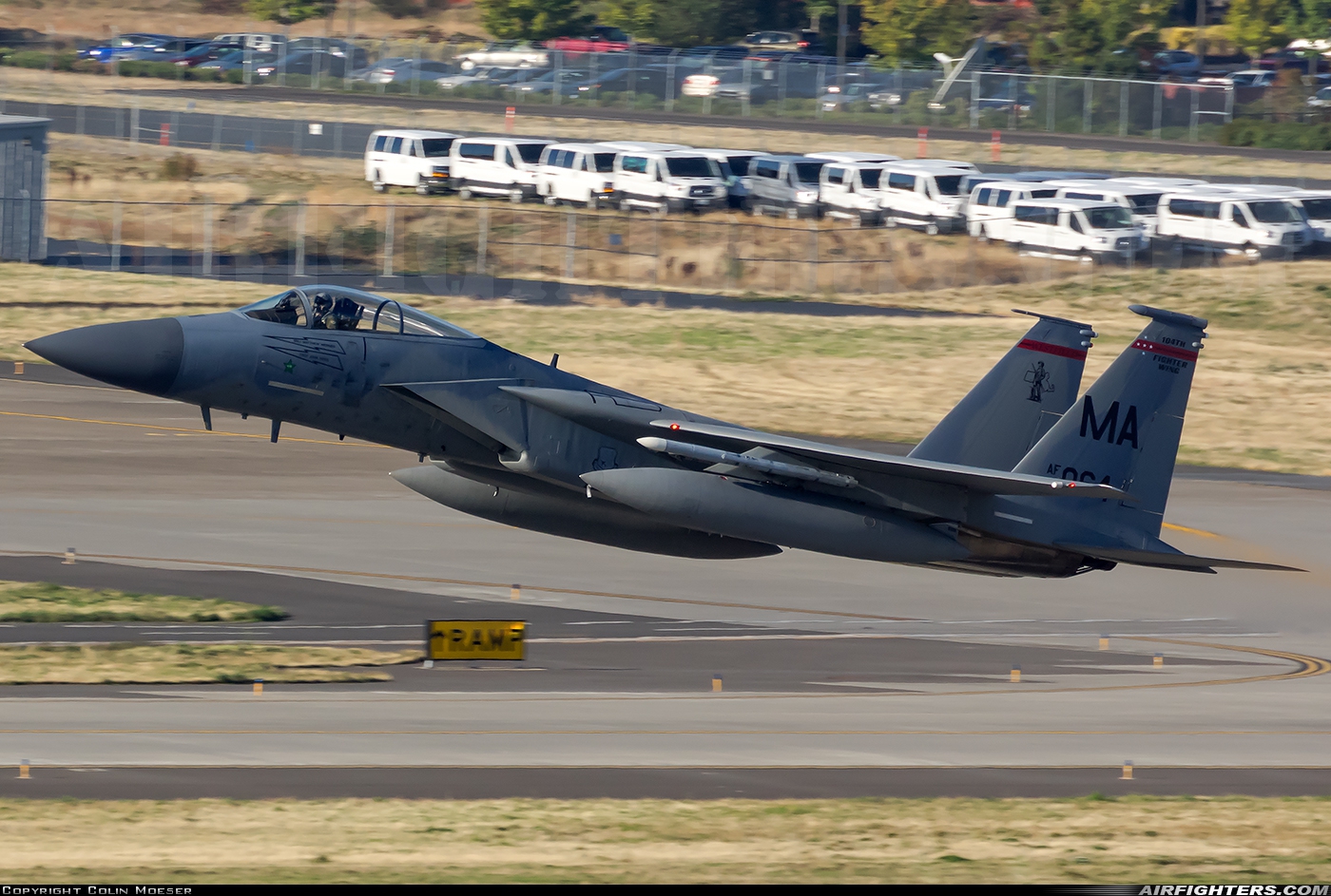 USA - Air Force McDonnell Douglas F-15C Eagle 79-0064 at Portland - Int. (PDX / KPDX), USA