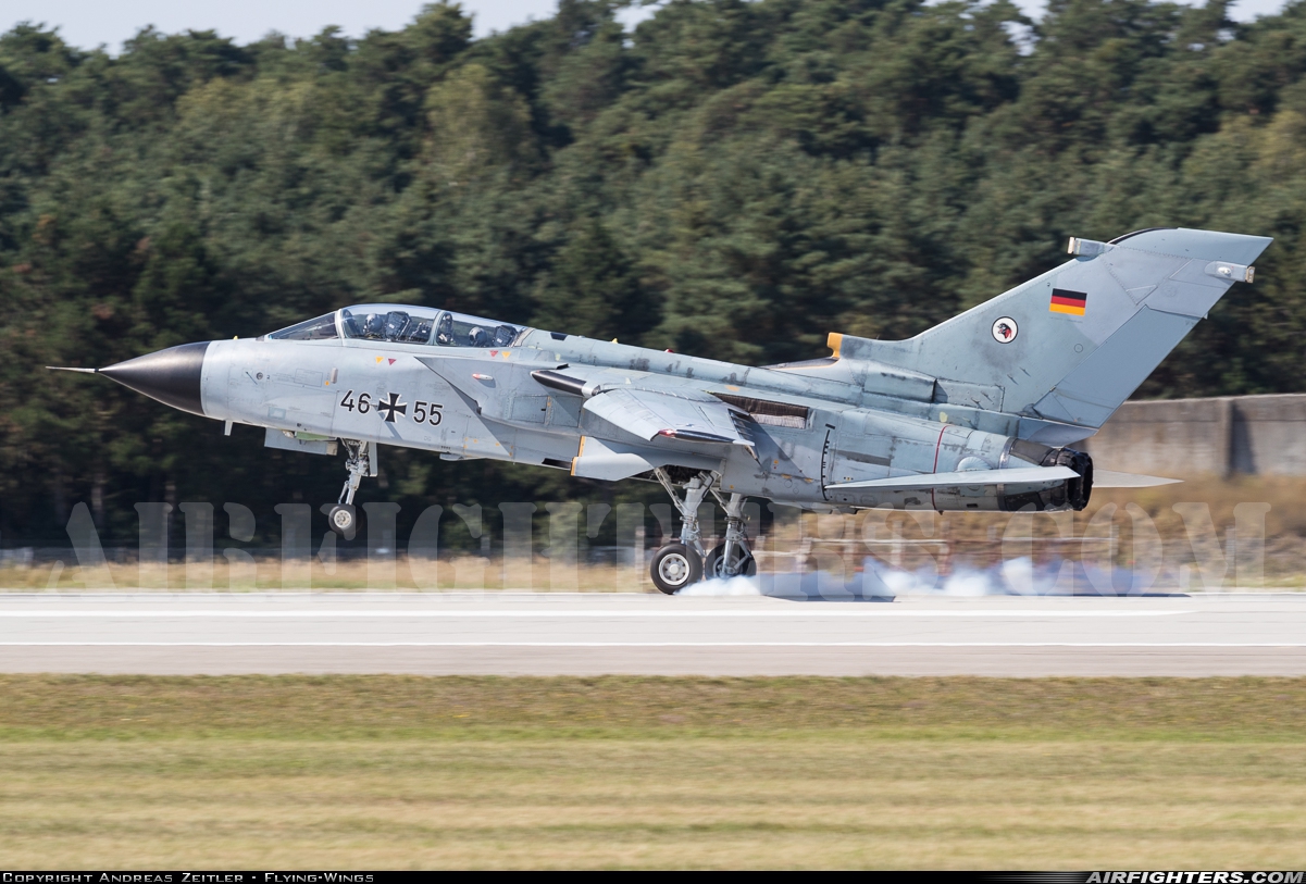 Germany - Air Force Panavia Tornado ECR 46+55 at Ingolstadt - Manching (ETSI), Germany