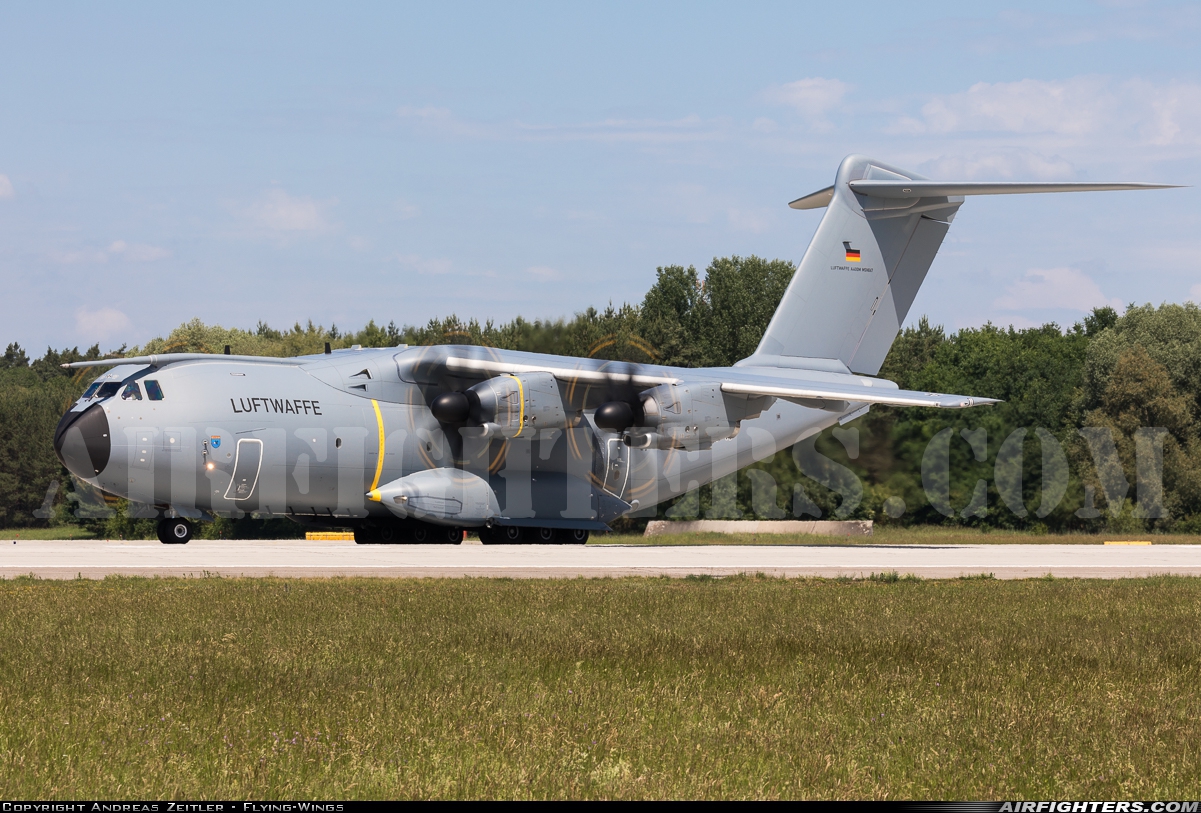 Germany - Air Force Airbus A400M-180 Atlas 54+17 at Ingolstadt - Manching (ETSI), Germany