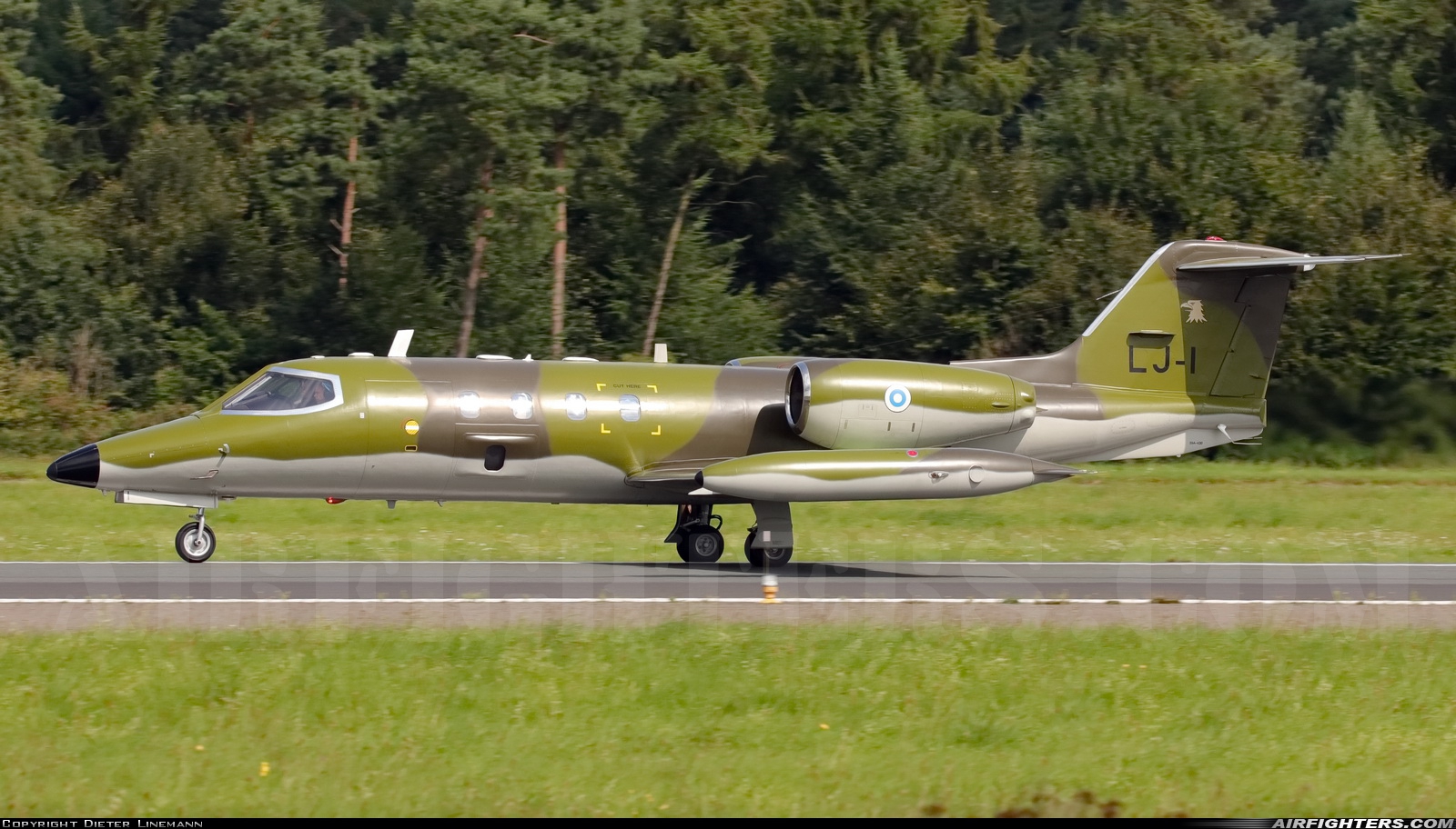 Finland - Air Force Learjet 35A LJ-1 at Wittmundhafen (Wittmund) (ETNT), Germany
