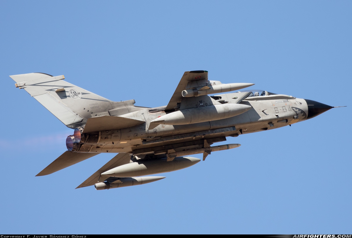 Italy - Air Force Panavia Tornado ECR MM7052 at Albacete (- Los Llanos) (LEAB), Spain