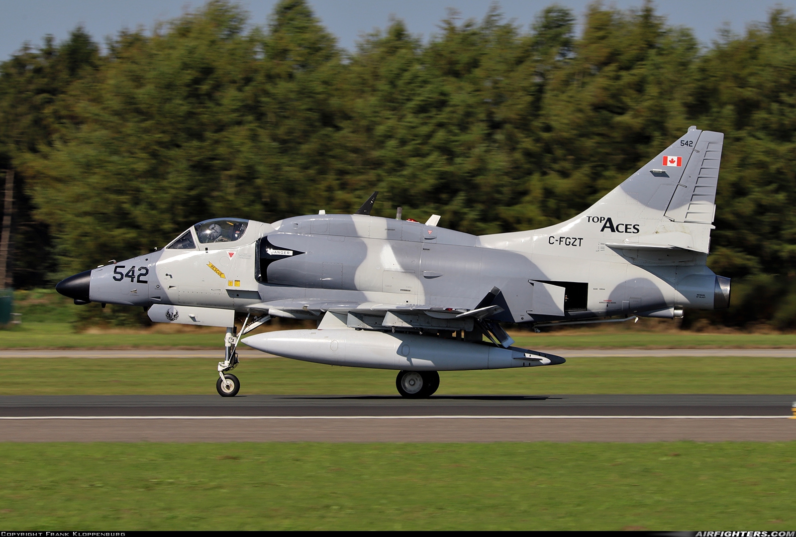Company Owned - Top Aces (ATSI) Douglas A-4N Skyhawk C-FGZT at Wittmundhafen (Wittmund) (ETNT), Germany