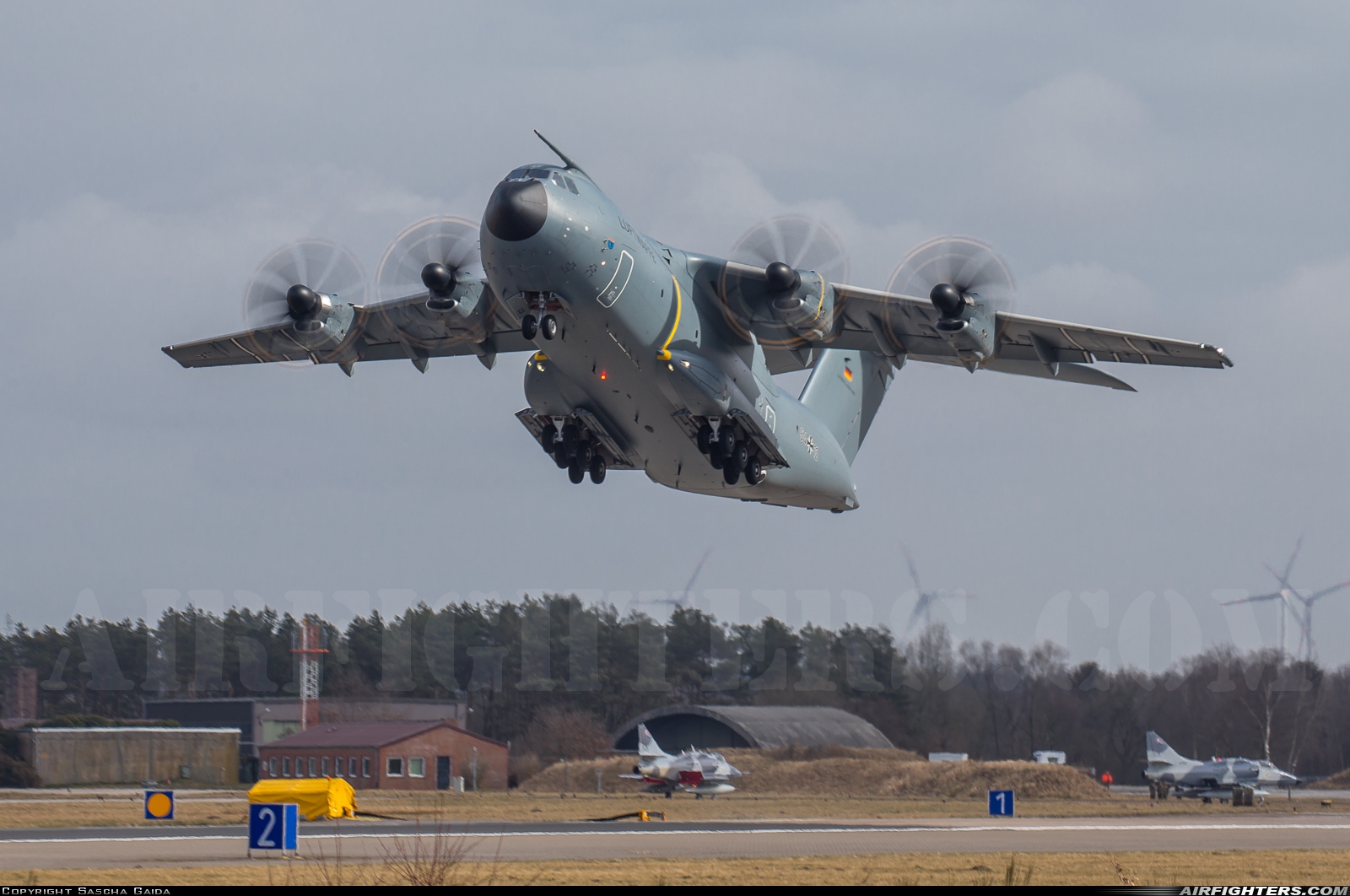 Germany - Air Force Airbus A400M-180 Atlas 54+12 at Wittmundhafen (Wittmund) (ETNT), Germany