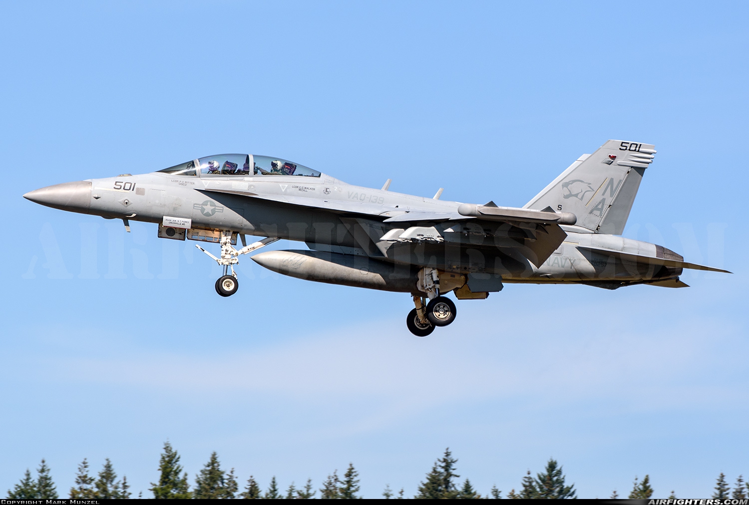 USA - Navy Boeing EA-18G Growler 168257 at Oak Harbor - Whidbey Island NAS / Ault Field (NUW), USA