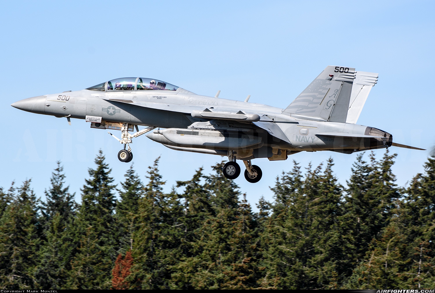 USA - Navy Boeing EA-18G Growler 168375 at Oak Harbor - Whidbey Island NAS / Ault Field (NUW), USA