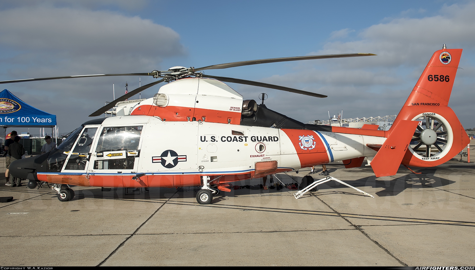 USA - Coast Guard Aerospatiale MH-65D Dolphin (SA-366G-1) 6586 at San Diego - Miramar MCAS (NAS) / Mitscher Field (NKX / KNKX), USA