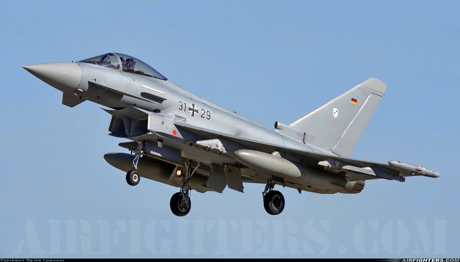 Germany - Air Force Eurofighter EF-2000 Typhoon S 31+29 at Wittmundhafen (Wittmund) (ETNT), Germany