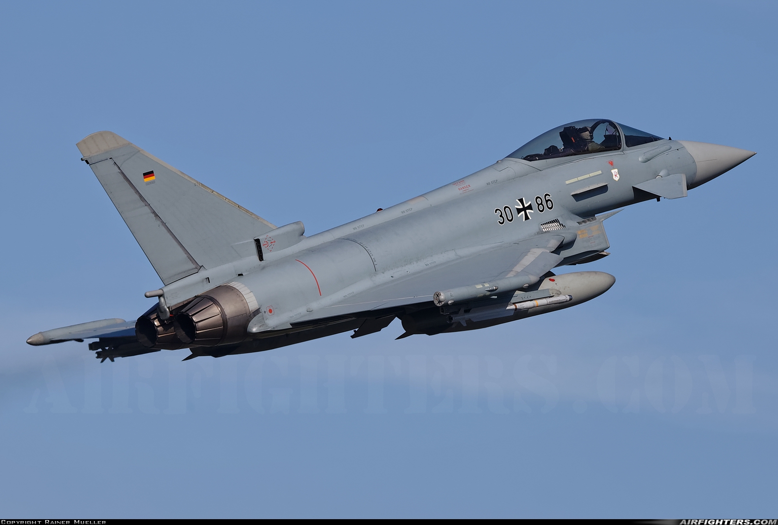 Germany - Air Force Eurofighter EF-2000 Typhoon S 30+86 at Wittmundhafen (Wittmund) (ETNT), Germany